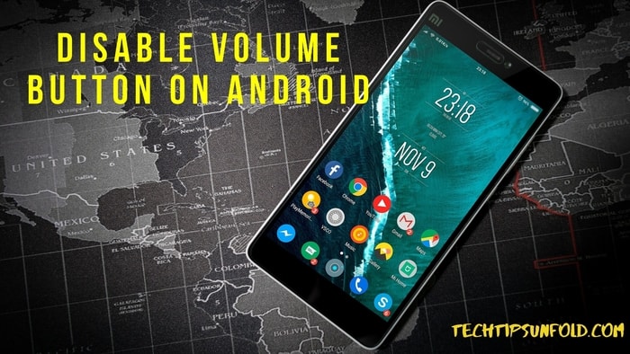 disable volume button android