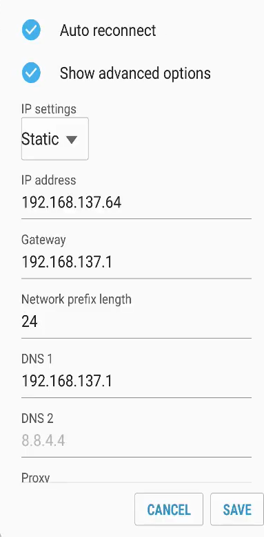 samsung galaxy s7, wifi connected but no internet