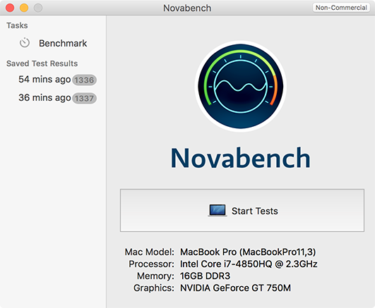 nova benchmarking tool